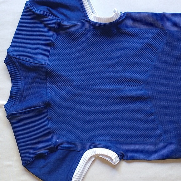 NWOT $140 Adidas Football Prime Knit Jersey XL DQ3453 Blue White - Picture 9 of 16